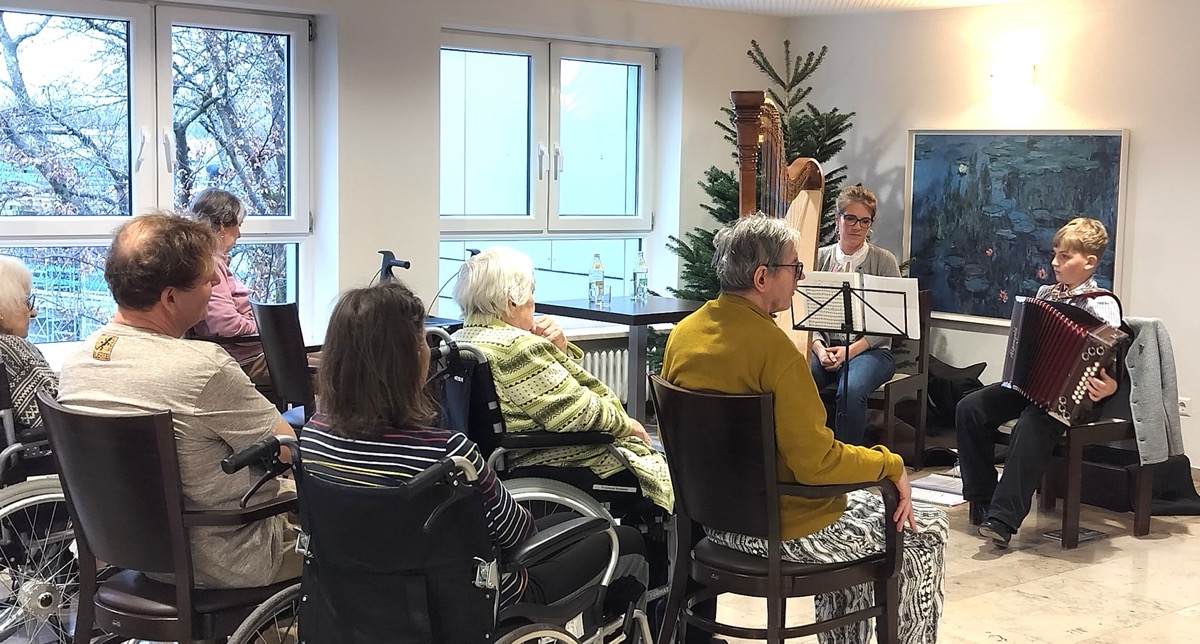 Musikalische Klänge im Gulielminetti Seniorenheim
