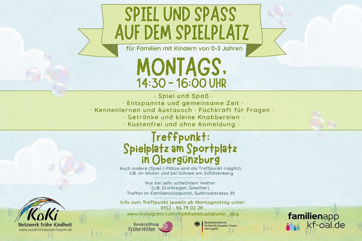 Spiel und Spaß auf dem Spielplatz